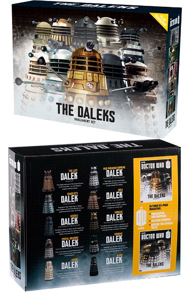 Eaglemoss Doctor Who Resin Dalek Parliament Set Part 1